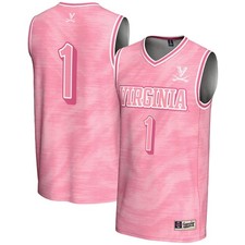Virginia Cavaliers GameDay Greats Unisex Pink Basketball Official NCAA Jersey