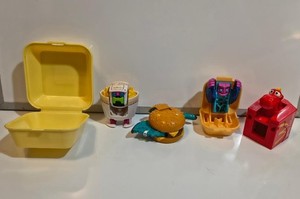 Vintage McDonald's Toy's Lot of 5 Mixed Year's