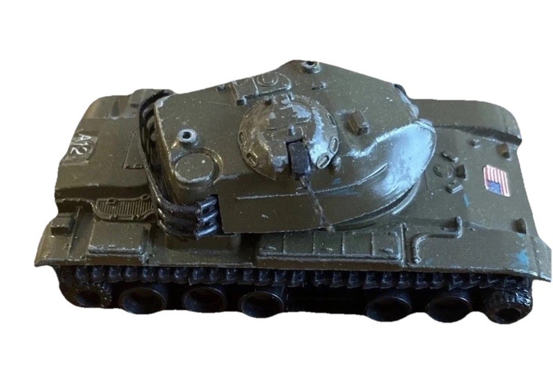 M60 A1 Tank Diecast (missing Main Cannon)