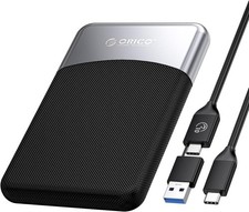ORICO 2TB External SSD with 2 in 1 USB C Cable, Portable Solid State Drive USB 3