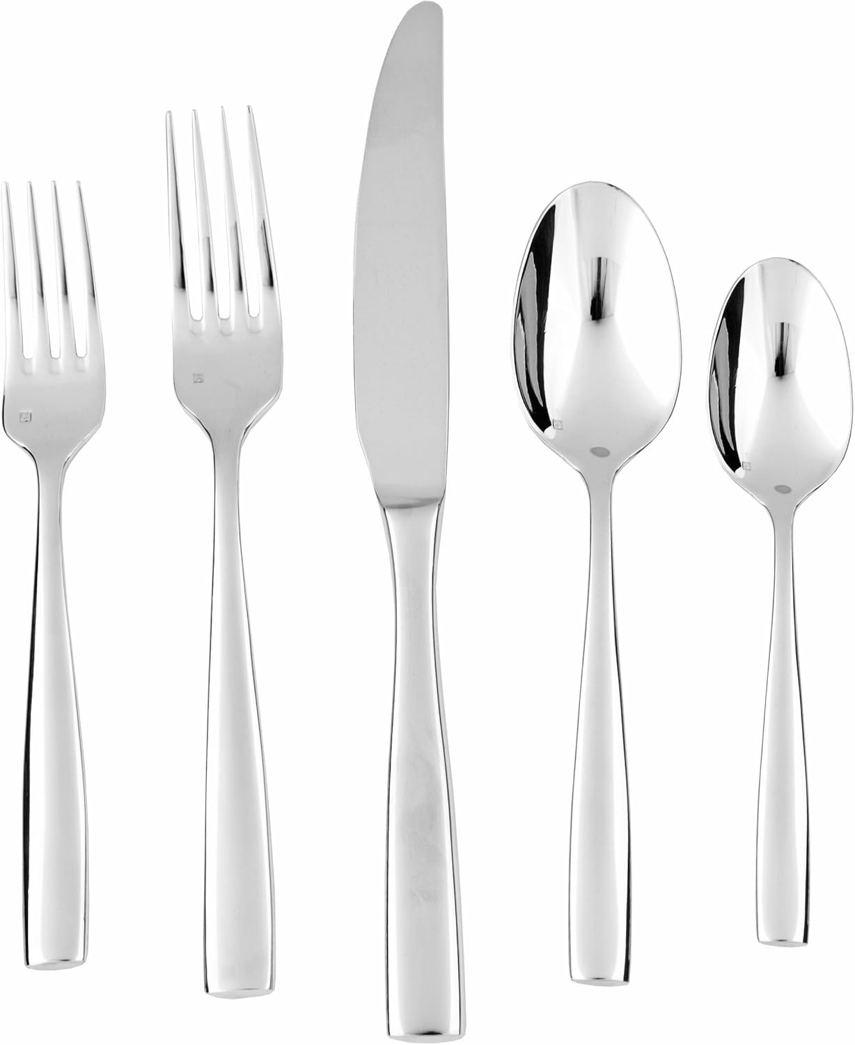 Lucca 18/10 Stainless Steel Salad & Dessert Forks - Set of 12