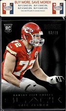 2013 Panini Black #138 Eric Fisher Gold #/49 Rookie Kansas City Chiefs