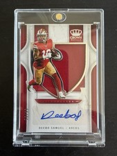 2019 Crown Royale Silhouette Deebo Samuel RPA /99 Auto Patch RC 49ers 🔥