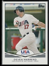 2011 Topps USA Baseball Deven Marrero Collegiate National Team #USA-13