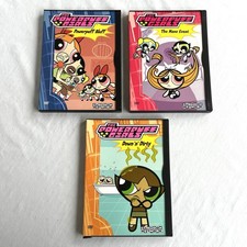 The Powerpuff Girls - Powerpuff Bluff DVD Lot Of 3 Snap case Cartoon Network