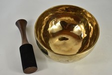 Singing Bowl Solar Plexus/Abdomen Polished 1267 gr. 20 cm Sound Massage Therapy Medit