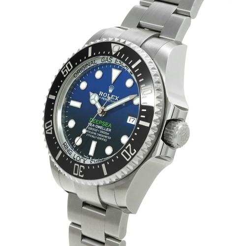 USED ROLEX Sea-Dweller Deep Sea 126660 Blue Men's Watch #25711 - Picture 2 of 6