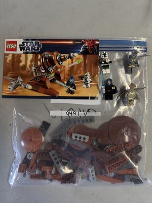 LEGO Star Wars Geonosian Cannon 9491 Complete Set 132 Pieces Minifigures