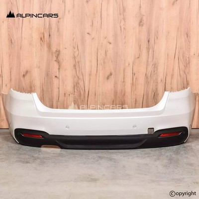 BMW F34 LCI GT M Paket Heckstosstange rear bumper M Package Mineralweiss (851)