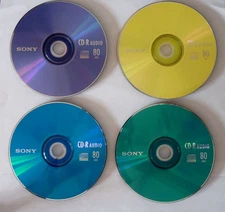 Sony CD-R Audio/Music (80 Min), 20 Disc Pack