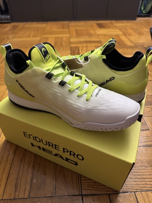 Head Endure Pro Tennis shoes (US Men’s Size 11.0)