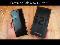 NEW Samsung Galaxy S20 Ultra 5G, 256GB, BLACK, Unlocked with sealed box