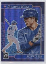 2021 Donruss Optic Diamond Kings Purple Pandora Prizm 82/99 Anthony Rizzo 11pj