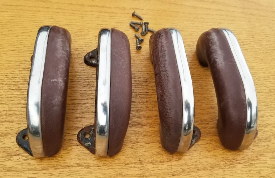 Apoyabrazos de manija de puerta 1953 Desoto Firedome 1949-54 Dodge Mopar Chrysler Plymouth Foto 2 de 4