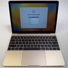 Apple 2017 12" MacBook 1.2GHz m3 MNYK2LL/A Camera Issue For Parts