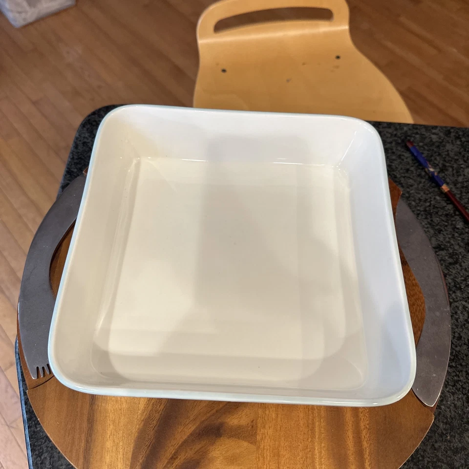 Royal Doulton Gordon Ramsay Maze 10 1/4 英寸方形烘焙盘浅蓝色 — 第 2/4 张图片