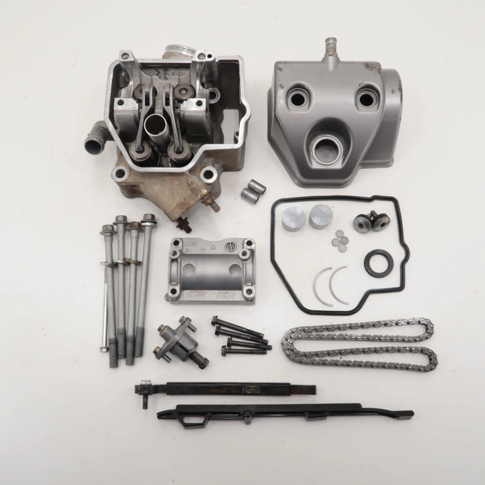 Honda CRF450R - Cylinder Head w/ Cam Holder and Valve Cover - 2009 CRF 450 OEM