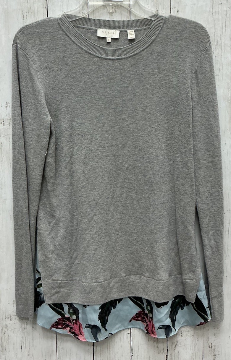 Women’s Ted Baker London Long Sleeve Top Size 3  0429–249