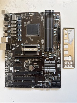 Gigabyte GA-970A-D3P AM3+ ATX Motherboard, Sempron CPU, Heatsink -