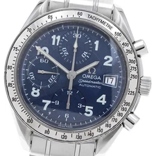 OMEGA Speedmaster 3513.82 Chronograph Date Navy Dial Auto Men's Watch_910084
