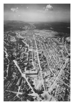 Kaiserslautern Germany Bomb Damage 8 May 1945 Aerial View