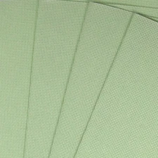 4/6 pc of 12" x 18"(30cmx45cm) 18CT Counted Cotton Aida Cloth Cross Stitch Fa...