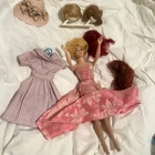 Mattel Barbie Doll 1960s Vintage Collectible with Clothes and Accessories