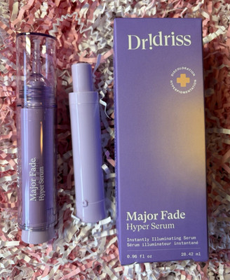 Dr!driss MAJOR FADE HYPER SERUM (0.96 Oz) New In Box 100% Authentic