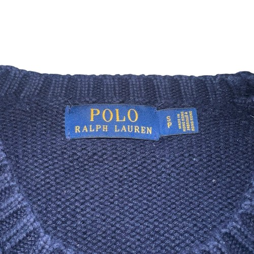 Polo Ralph Lauren Pullover Strick Spell Out Sweater Gr. Small Polo Ralph Lauren - Bild 3 von 7