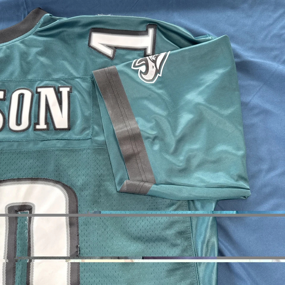 CAMISETA DE DESEAN JACKSON #10 PHILADELPHIA EAGLES VERDE REEBOK NFL PREMIER ENVÍO GRATUITO Foto 2 de 4