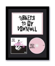 Machine Gun Kelly Autograph 11x14 Framed CD Photo Tickets To My Downfall ACOA