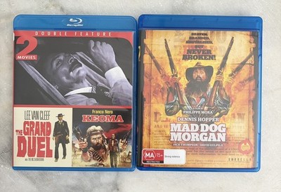 3 '70s Westerns on Blu-ray (2 discs): Mad Dog Morgan, Grand Duel/Keoma