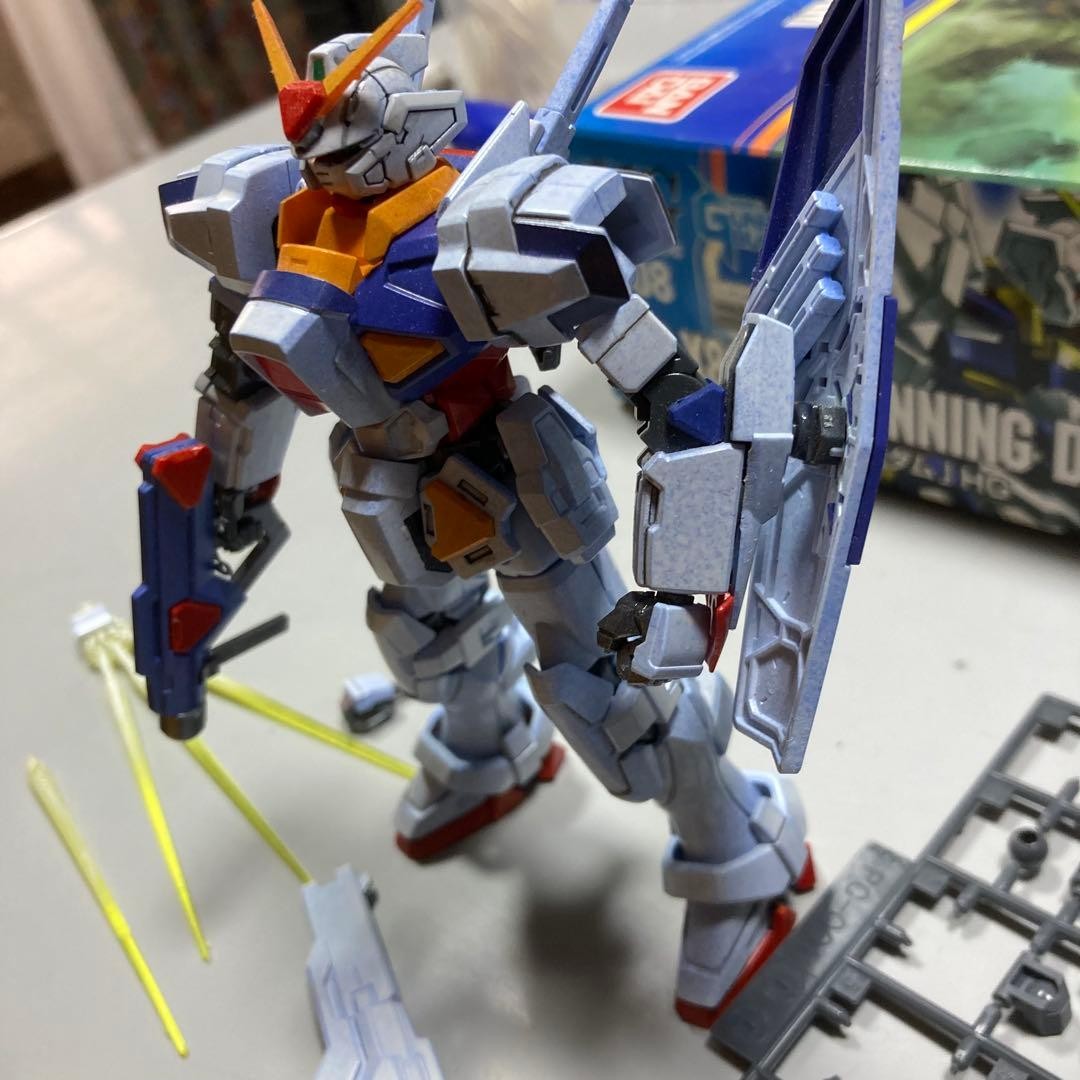 Assembled Hg 1/144 Beginning D Gundam Fully Painted Japan