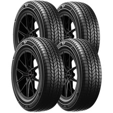 (QTY 4) 245/70R17 Bridgestone Alenza AS Ultra 110T SL Black Wall Tires