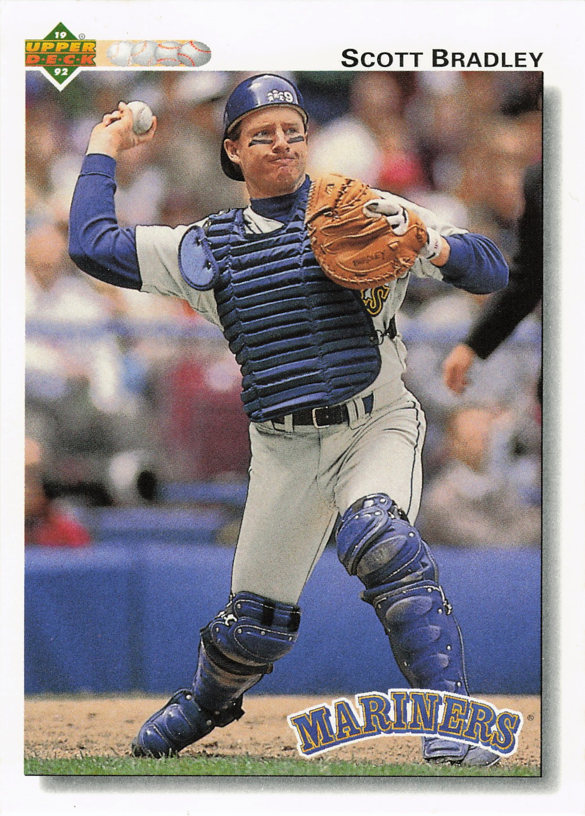 Upper Deck 1992 Upper Deck #390 Scott Bradley Near Mint or Better