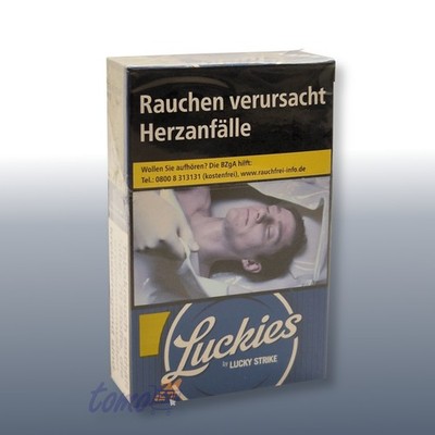 Luckies Crafted Blue Zigaretten 10x 20 Stück / 8,00 