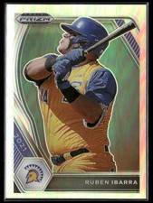 2021 Panini Prizm Draft Picks #PDP119 Ruben Ibarra Silver Prizm