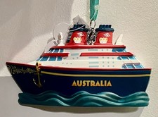 Disney Parks Disney Cruise Line Disney Wonder Australia Christmas Ornament - NEW
