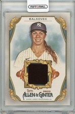 2022 Topps Allen Ginter Rachel Balkovec Memorabilia