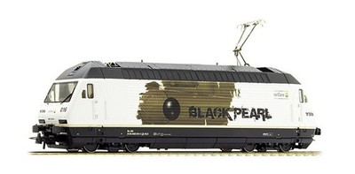 Roco 73277 465 016-4 BLS Re465 weiße Lackierung ''Black Pearl'', DCC SOUND