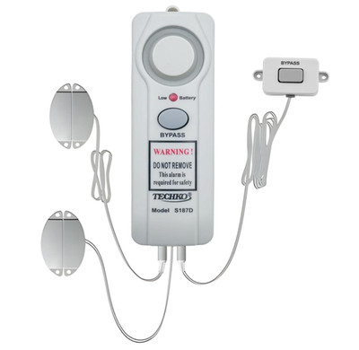 TECHKO S187D SAFE POOL SAFETY SECURITY POOL DOOR ALARM AREA ENTRY DETECTOR