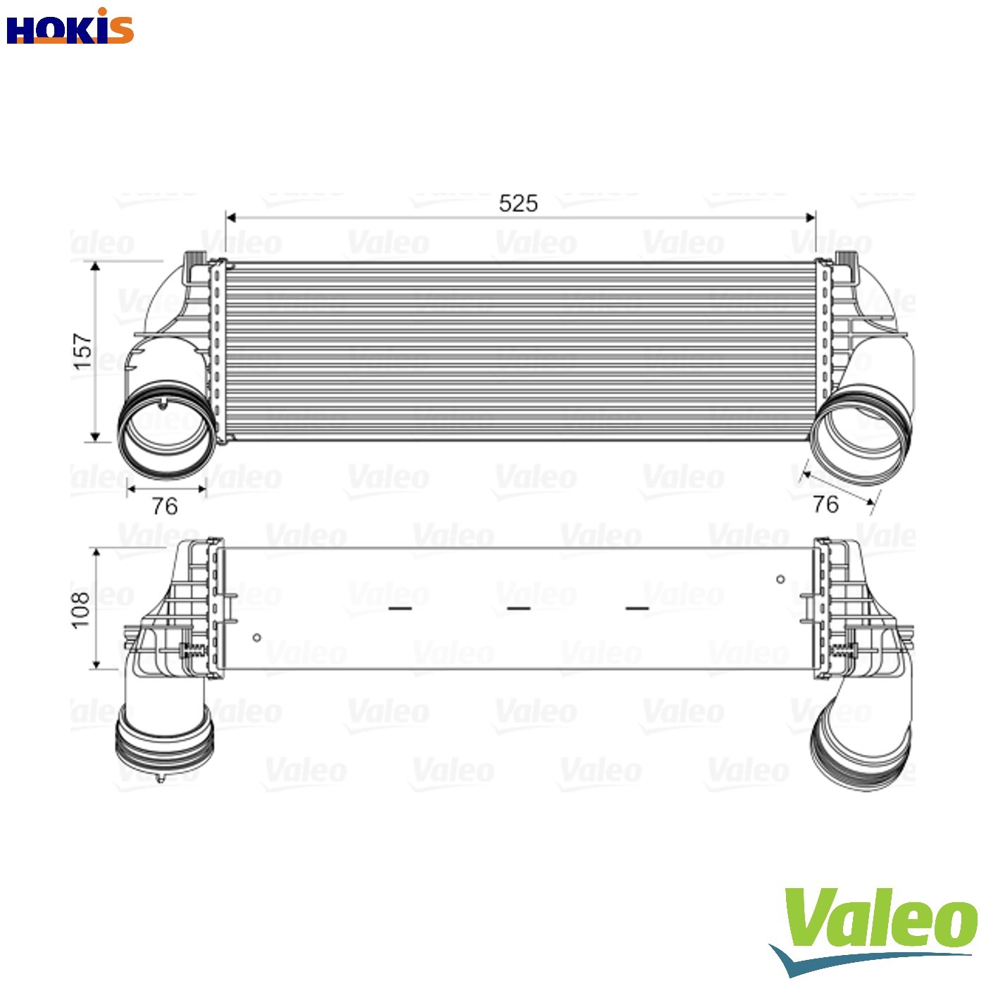 CHARGE AIR COOLER 818562 FOR BMW X5/SAV/F15/F85/E70 X6/SAC/E71/E72/F16/F86 2.0L