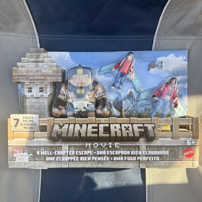 A Minecraft Movie A WELL CRAFTED ESCAPE Piglin Warrior Henry Garrett & Accessory