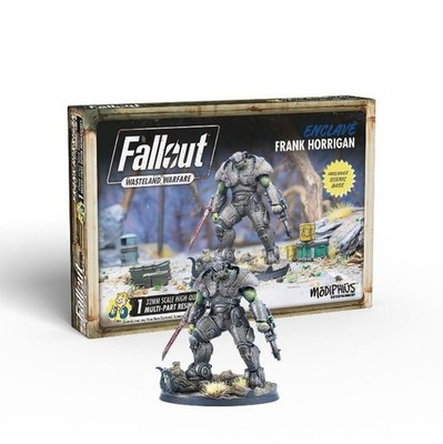Fallout Wasteland Warfare Enclave Frank Horrigan Modiphius Enclave Minis