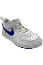 Nike Toddler's Boy Court Borough Recraft Low Sneaker White/Blue