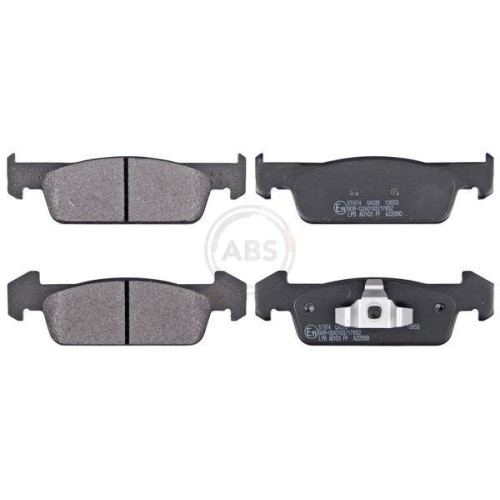 Plaquettes de frein sans sifflement A.B.S. 37974 pour stopper les bruits sur Renault