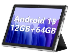 ECOPAD 10.1 Inch Tablet, Android 15 Tablets 12GB4+8 RAM / 64GB ROM / 1TB SD C...