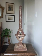 Antique English Cast Iron Railroad Signal Finial Architectural Salvage