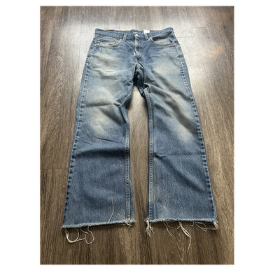 Levi's 517 Men's Bootcut Denim Jeans Blue Medium Wash Mid Rise 5-Pocket