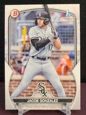2023 Bowman Draft Jacob Gonzalez #BD-167 1st Bowman RC